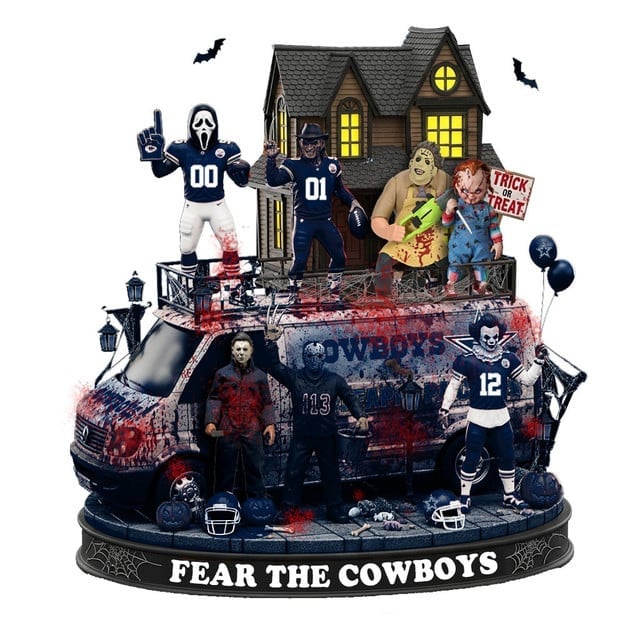 Full NFL X Horror Acrylic Plaque - Best Gift For Fans