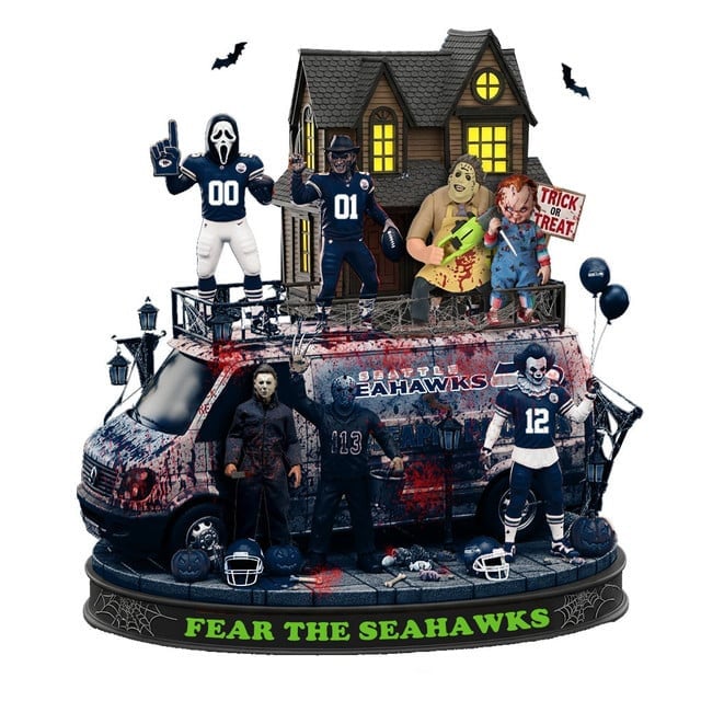 Full NFL X Horror Acrylic Plaque - Best Gift For Fans