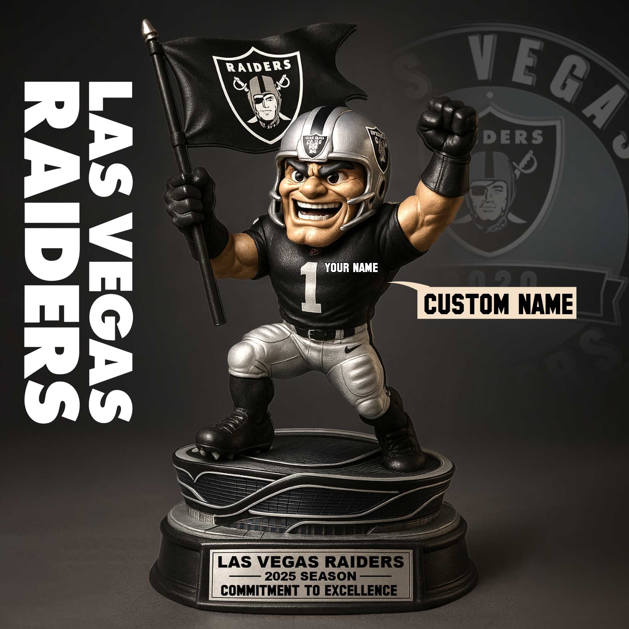 Full Premium NFL X Figure Acrylic Plaque - Best Gifts For Fans