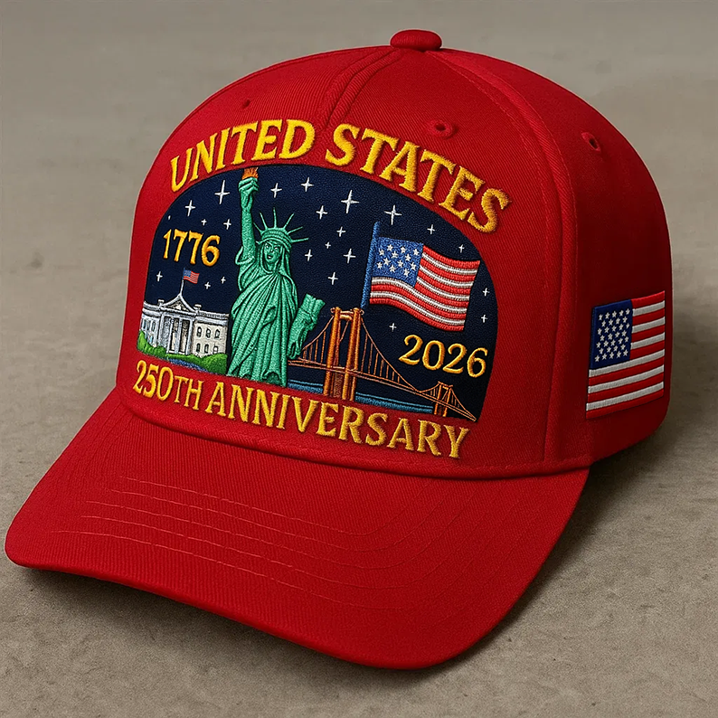 Eagle & Liberty – United States 250th Anniversary Hat