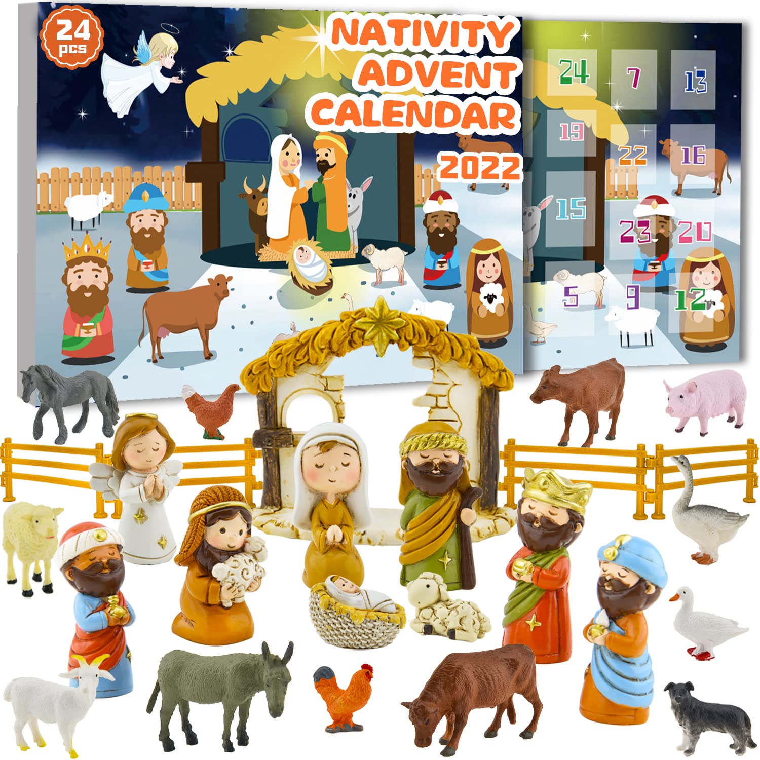 2022 Christmas Nativity Advent Calendar