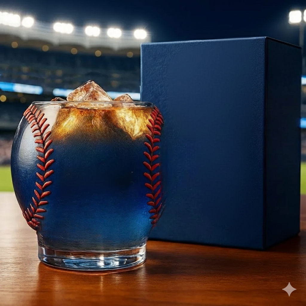 Yankees 122nd Anniversary Whiskey Glass 2025