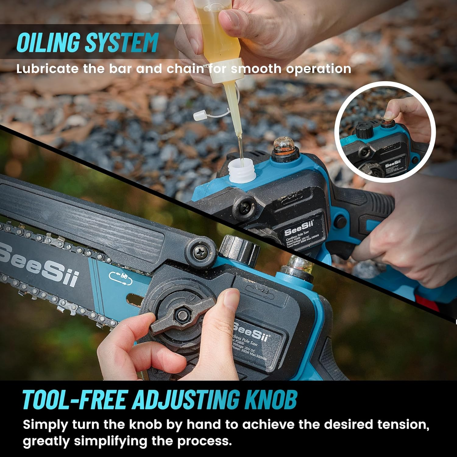 🔋2-in-1 Cordless Pole Saw and Mini Electric Saw✂️🪵 Buy 2 Get 4 Free