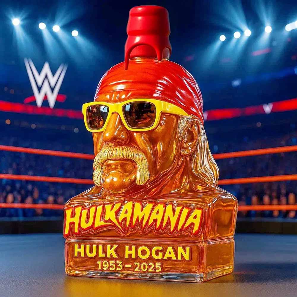 1953 Hulk Hogan Memorial Limited Edition Whiskey Bottle