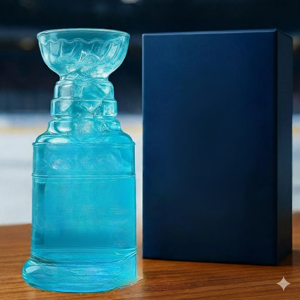 New York Rangers 100th Anniversary Whiskey Glass