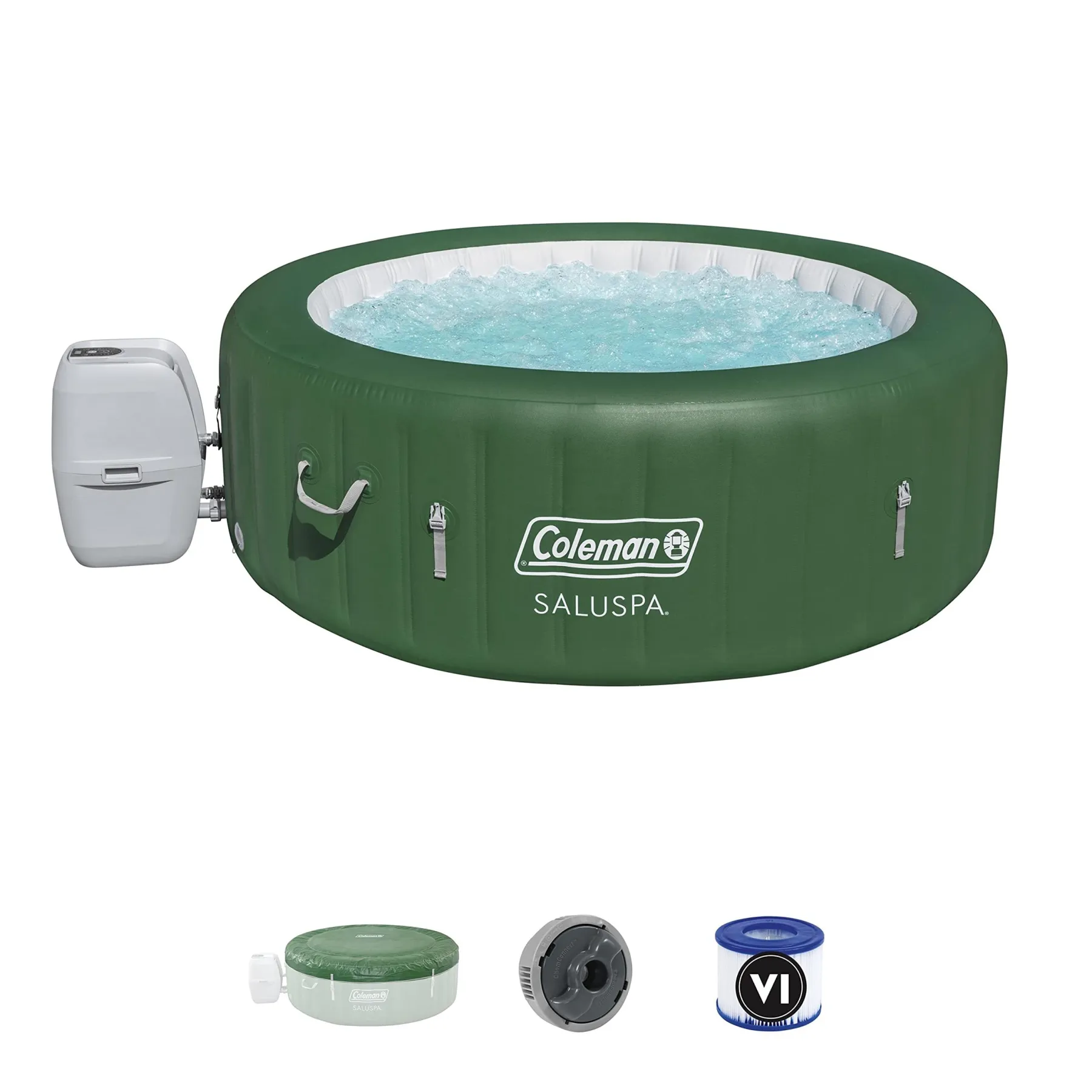 💝Soon to be sold out!!💝Buy 1 get 1 free🔥Coleman Inflatable Spa Hot 🛀Tub 4-6 Person