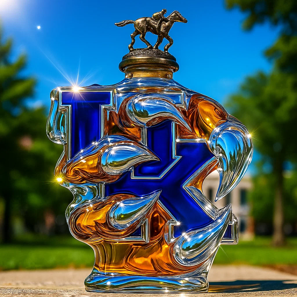 University of Kentucky Wildcats Collector's Edition Whiskey Bottle