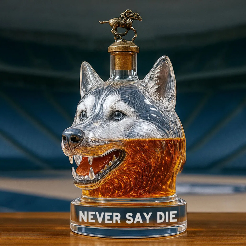 Husky Whiskey Bottle