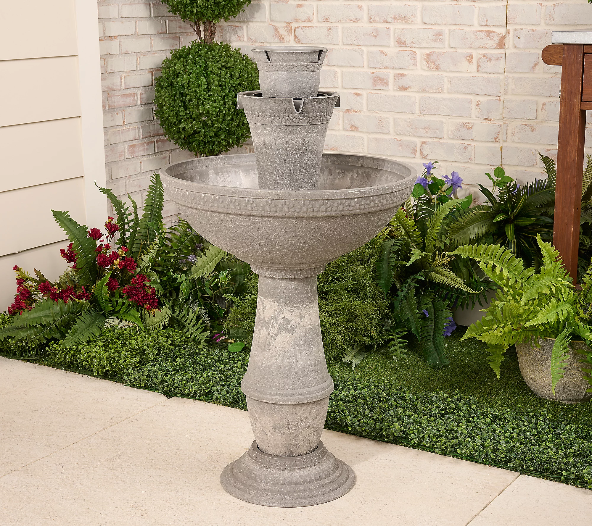 💝Soon to be sold out!!💝Last Day For Clearance✨Bernini Adria Cordless 8-in-1 Modular Fountain with Timer