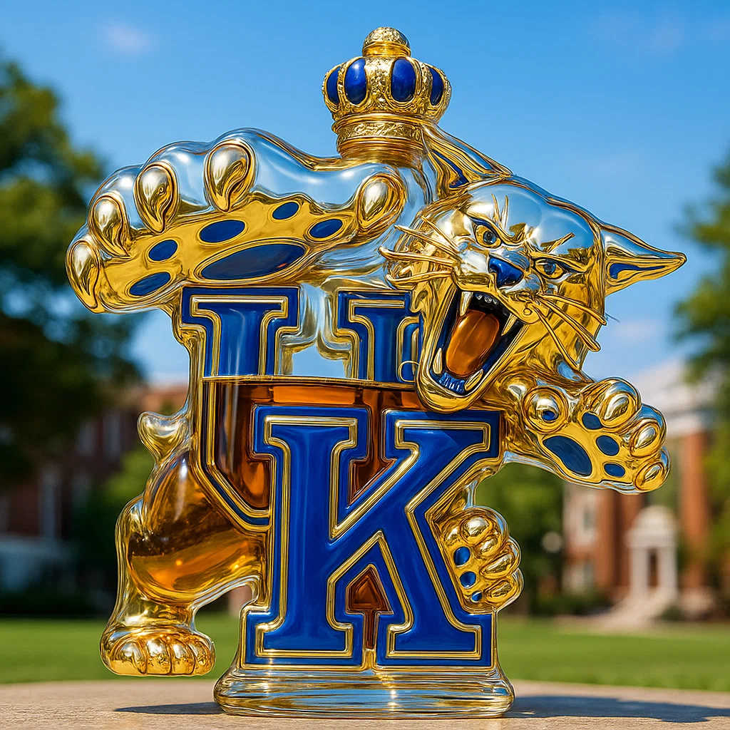 University of Kentucky Wildcats Limited Edition Whisky Bottle
