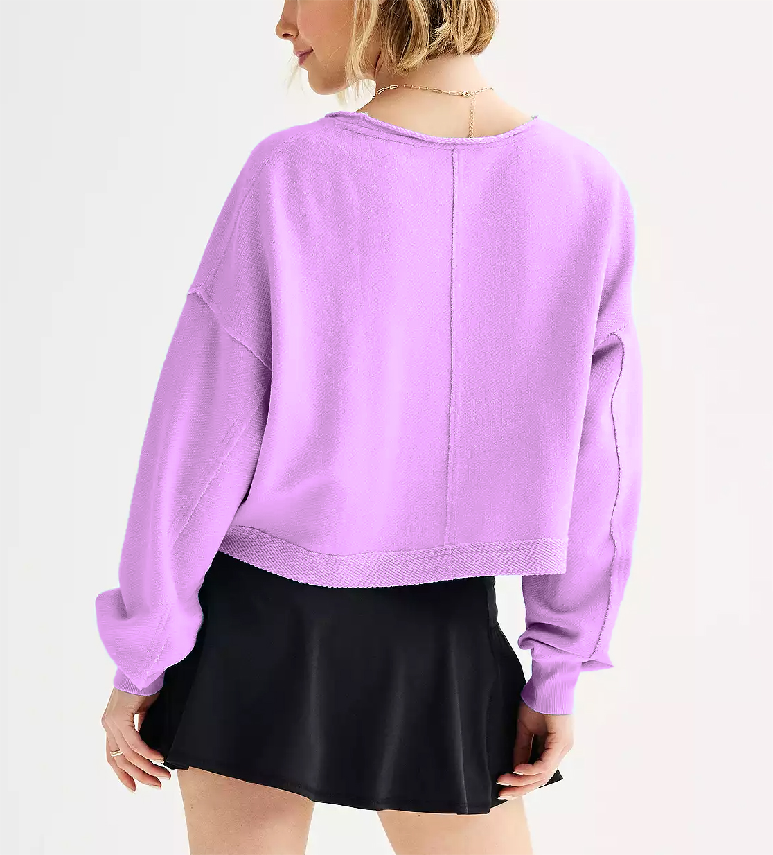 Cropped Athleisure Sweatshirt Set✨Buy 2 Free Shipping