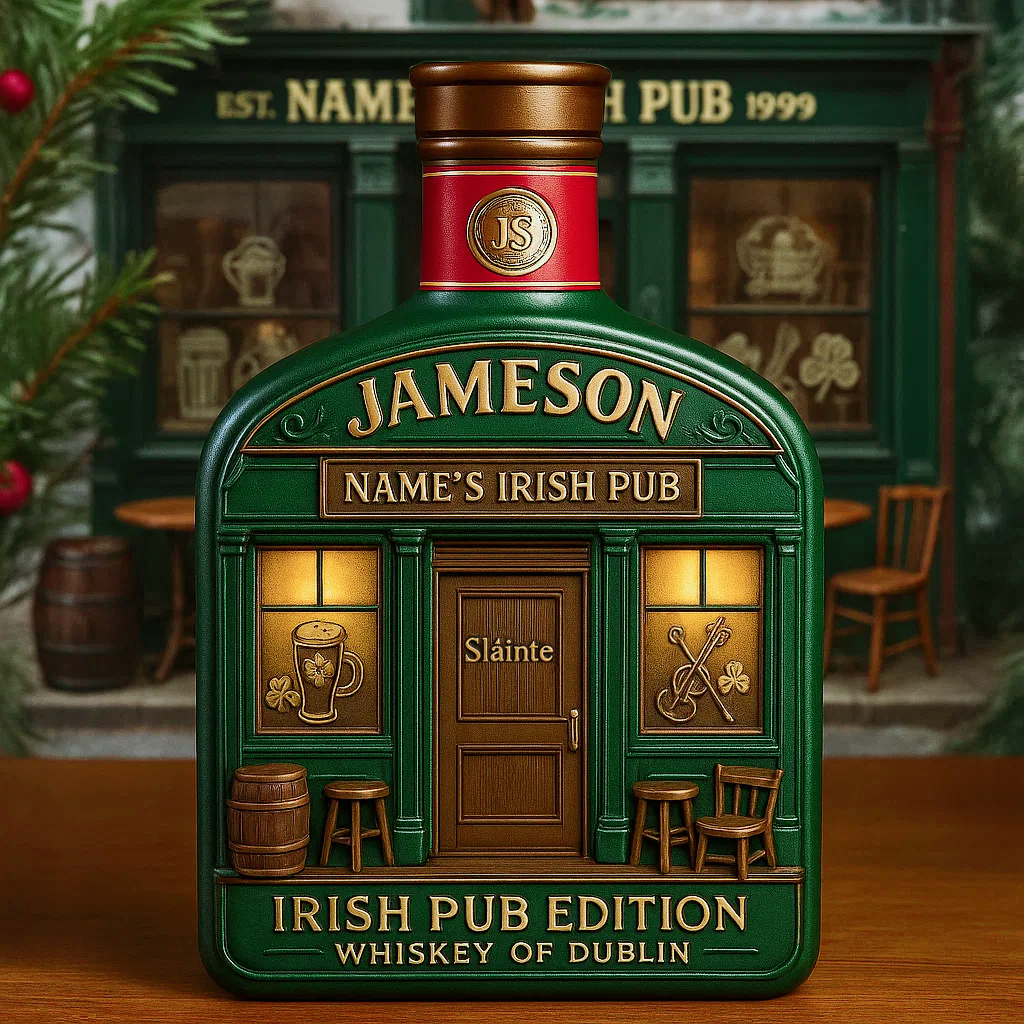 Irish Pub Legend Limited Edition whiskey bottle