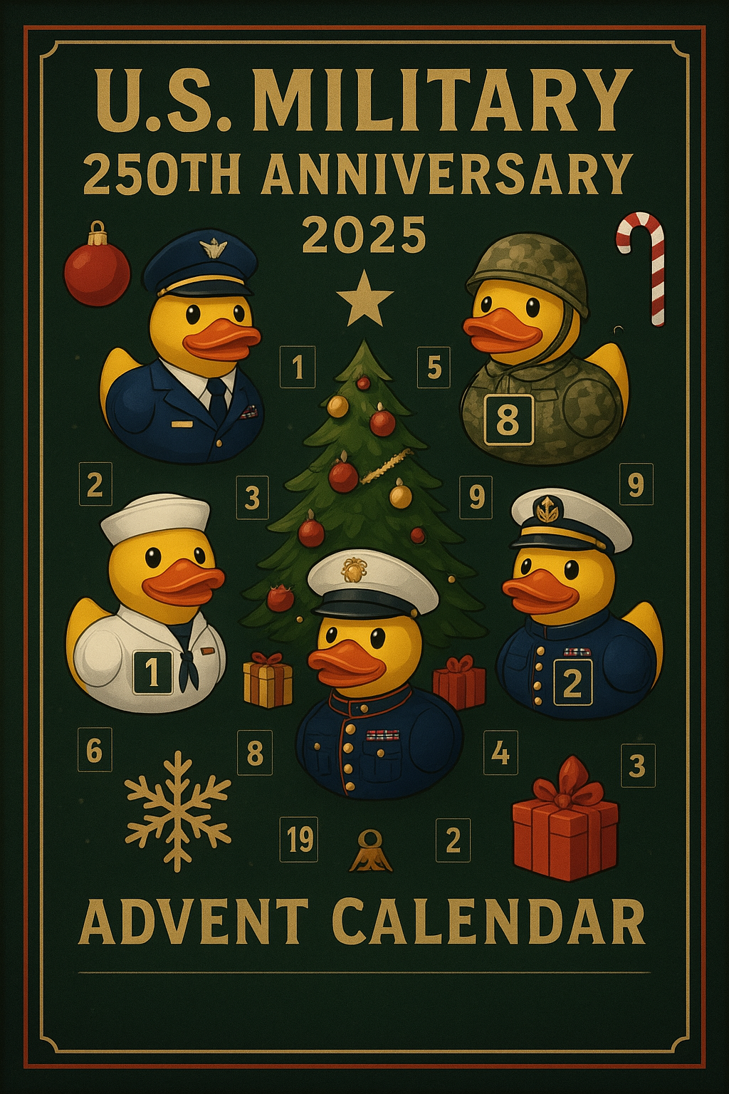 Honor 250 Years of Service — One Duck at a Time