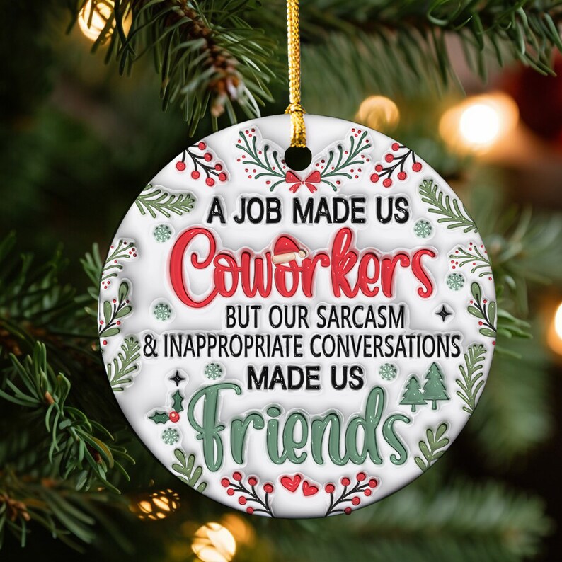 🤣2023 Funny Christmas Ceramics Ornament