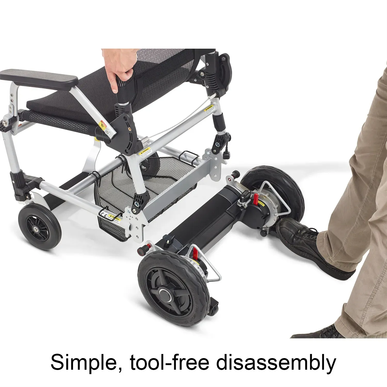 💝Last Day for Clearance, Buy 1 Get 1 Free✨ Folding Power Chair Left- or Right-handed Control✨✨