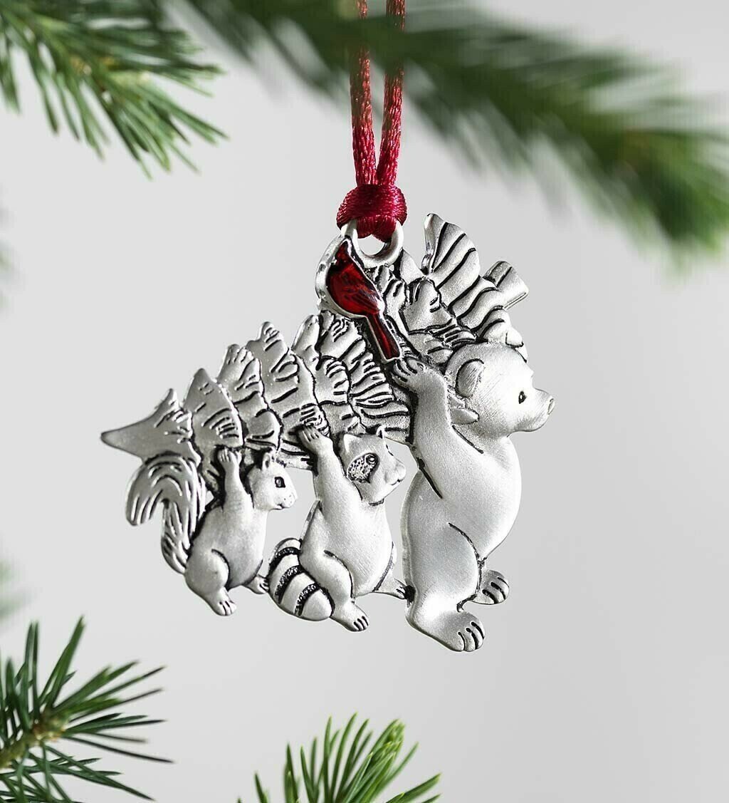 Solid Alloy Christmas Tree Ornament