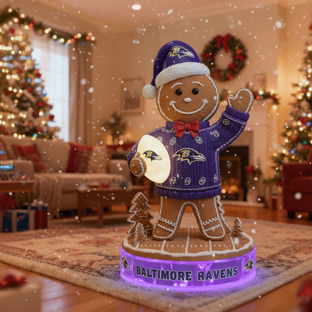 🔥Buy 2 Get 2 Free 🔥🏈NFL Gingerbread Man