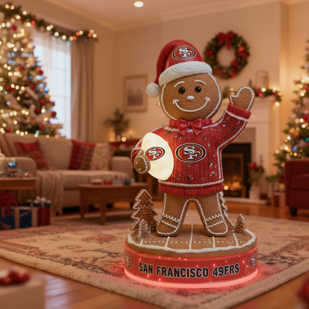 🔥Buy 2 Get 2 Free 🔥🏈NFL Gingerbread Man