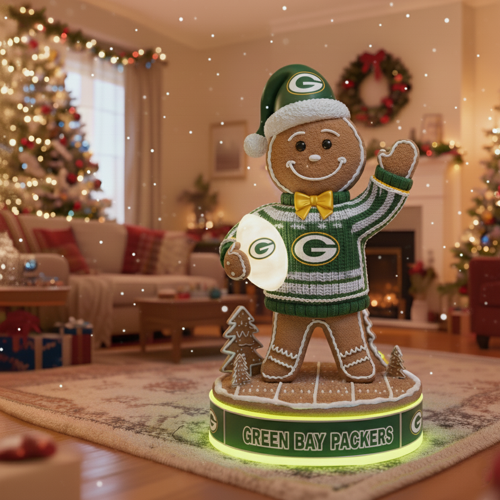 🔥Buy 2 Get 2 Free 🔥🏈NFL Gingerbread Man