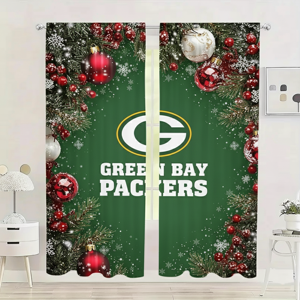 Christmas Window Curtains