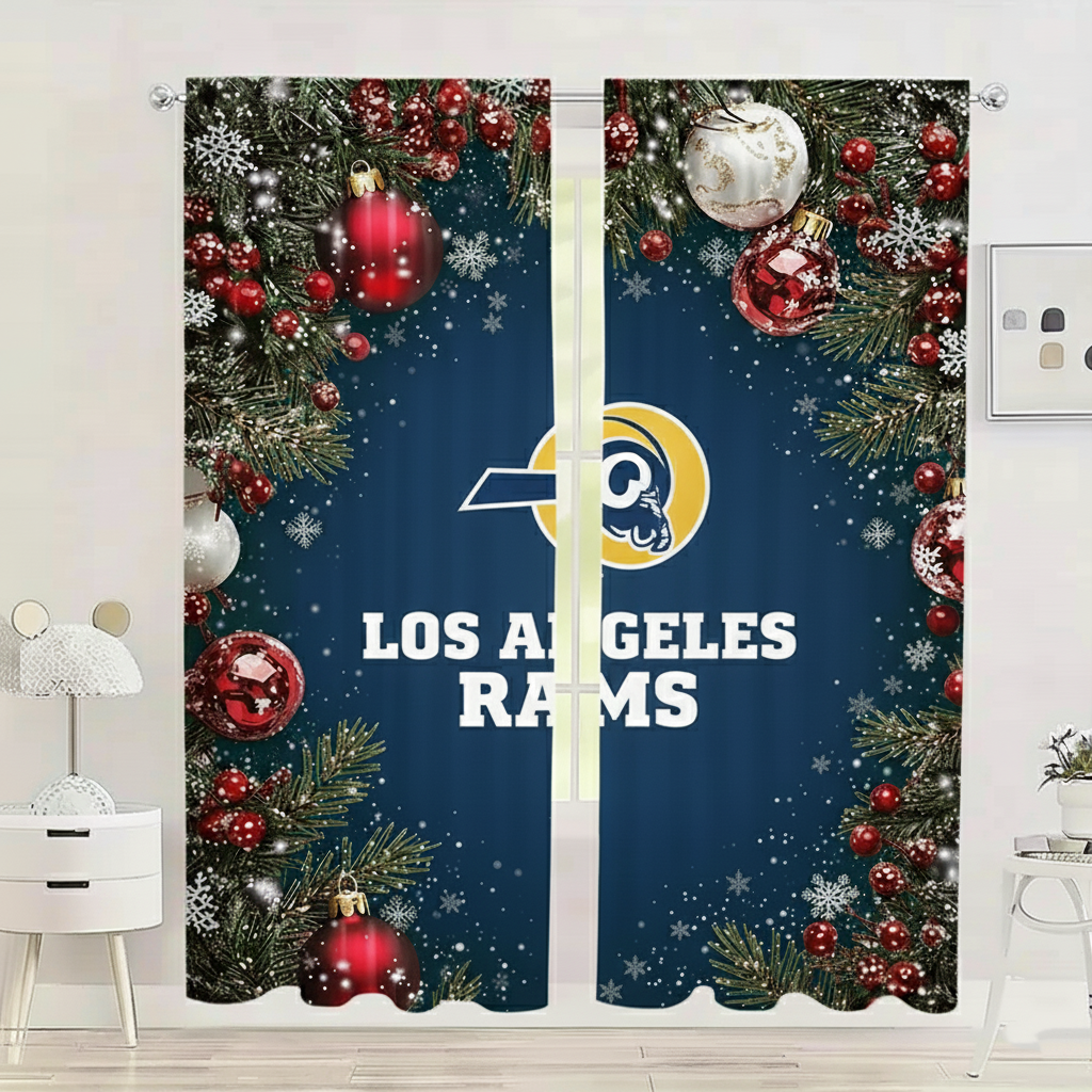 Christmas Window Curtains