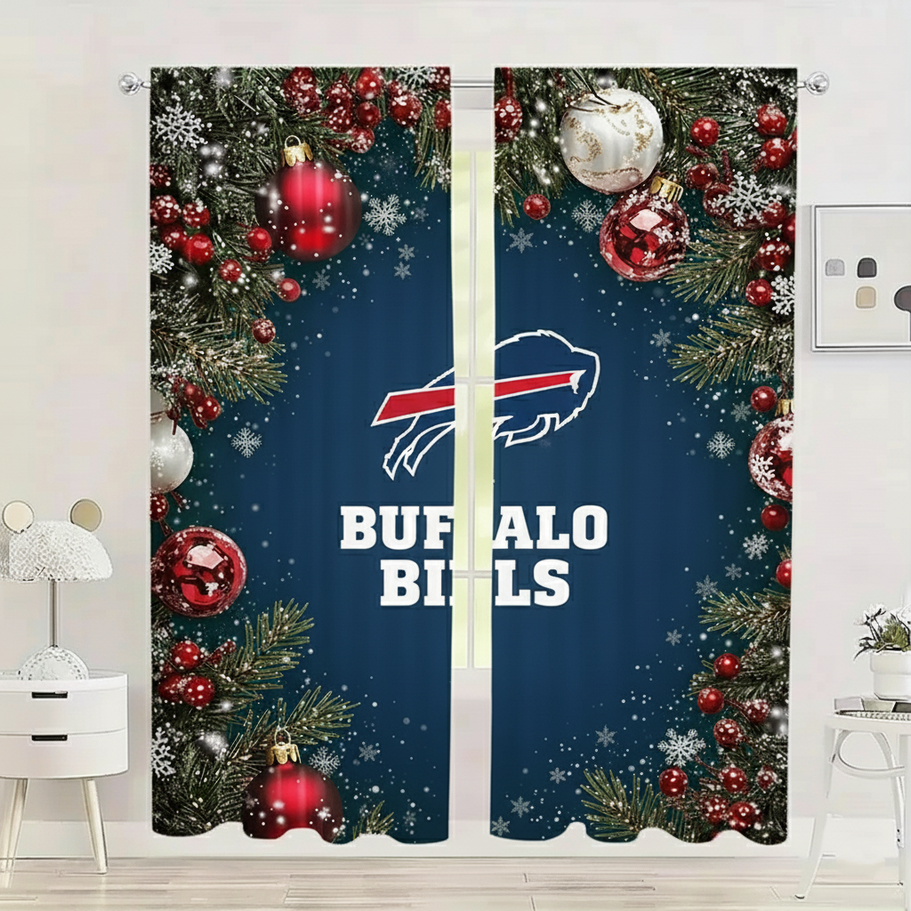 Christmas Window Curtains