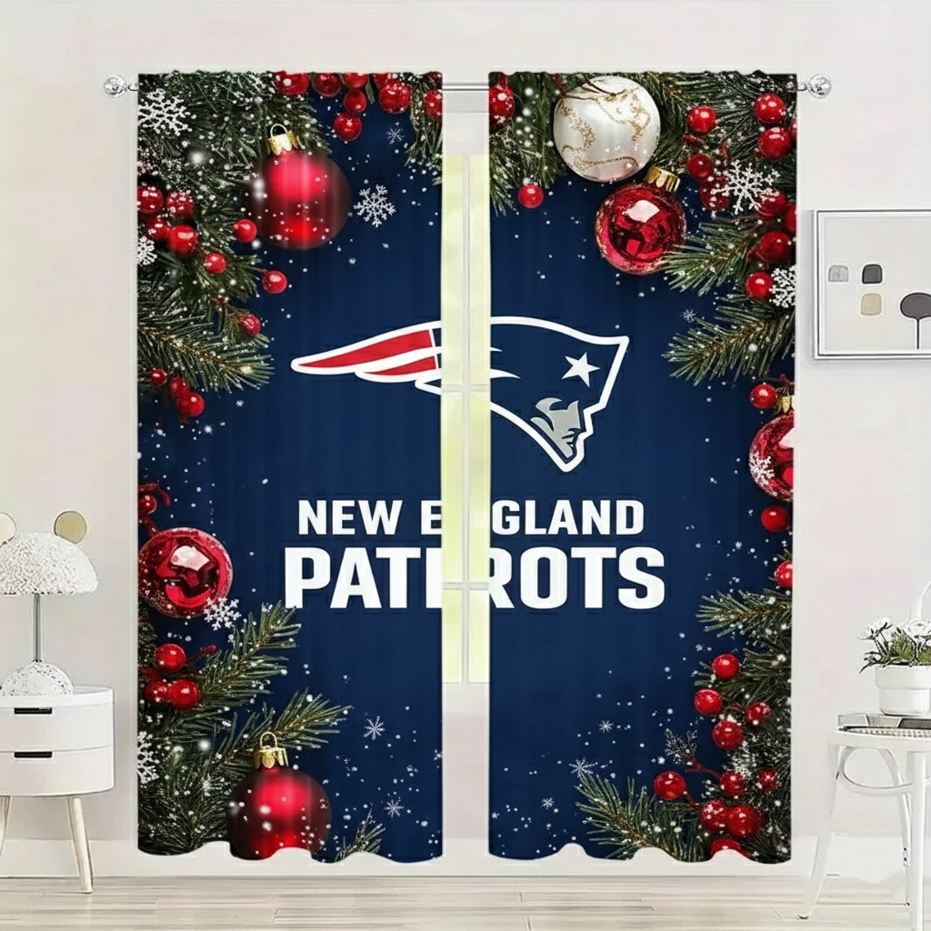 Christmas Window Curtains