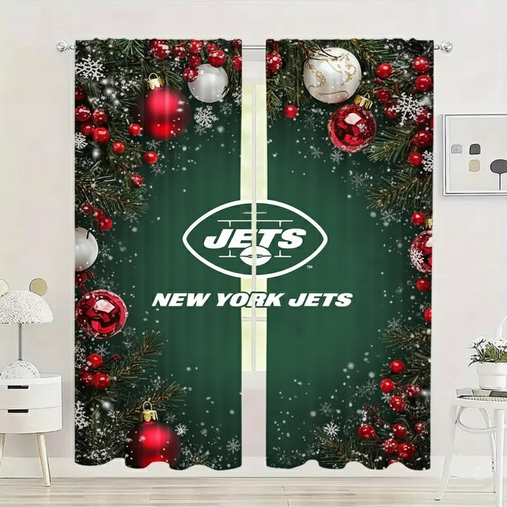 Christmas Window Curtains