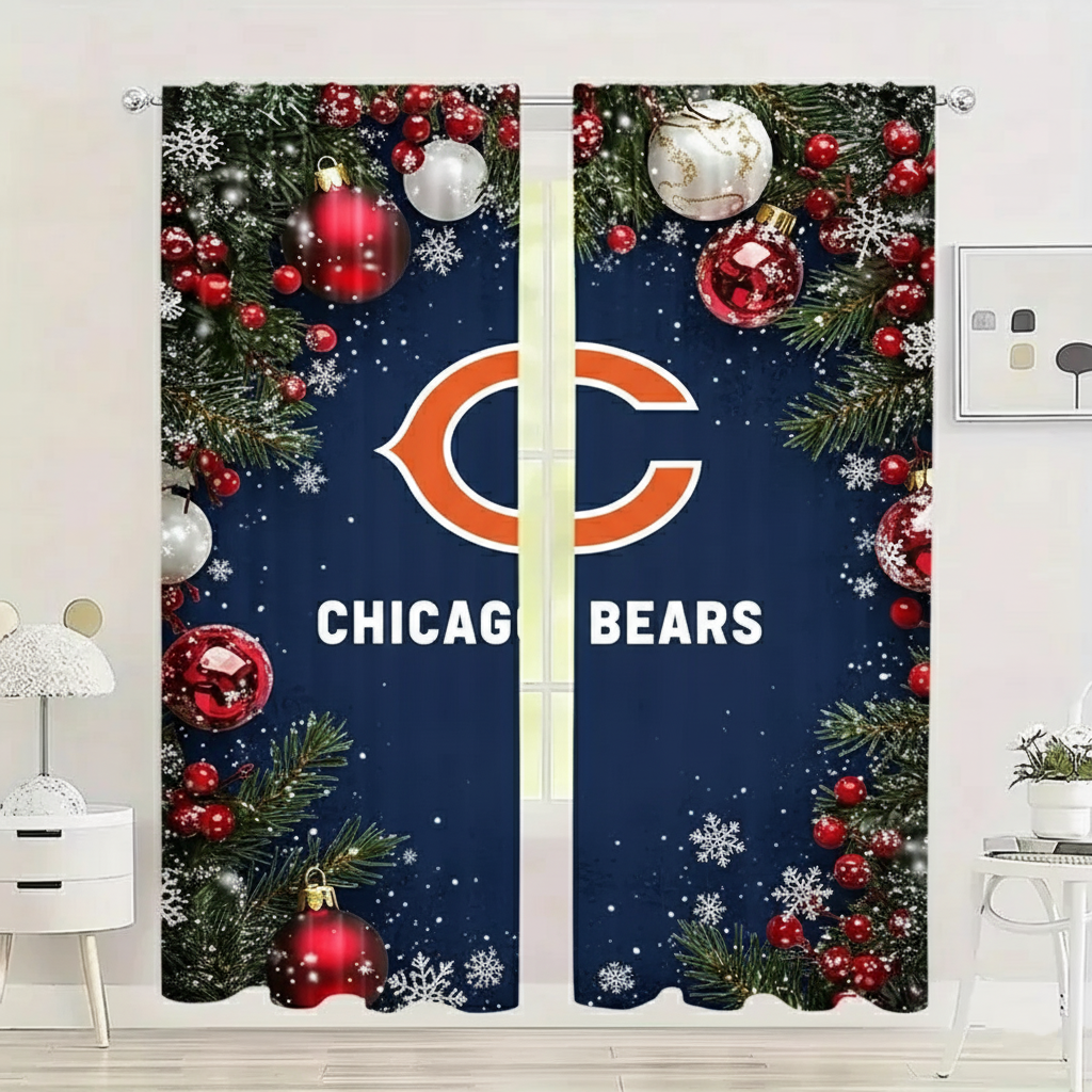 Christmas Window Curtains