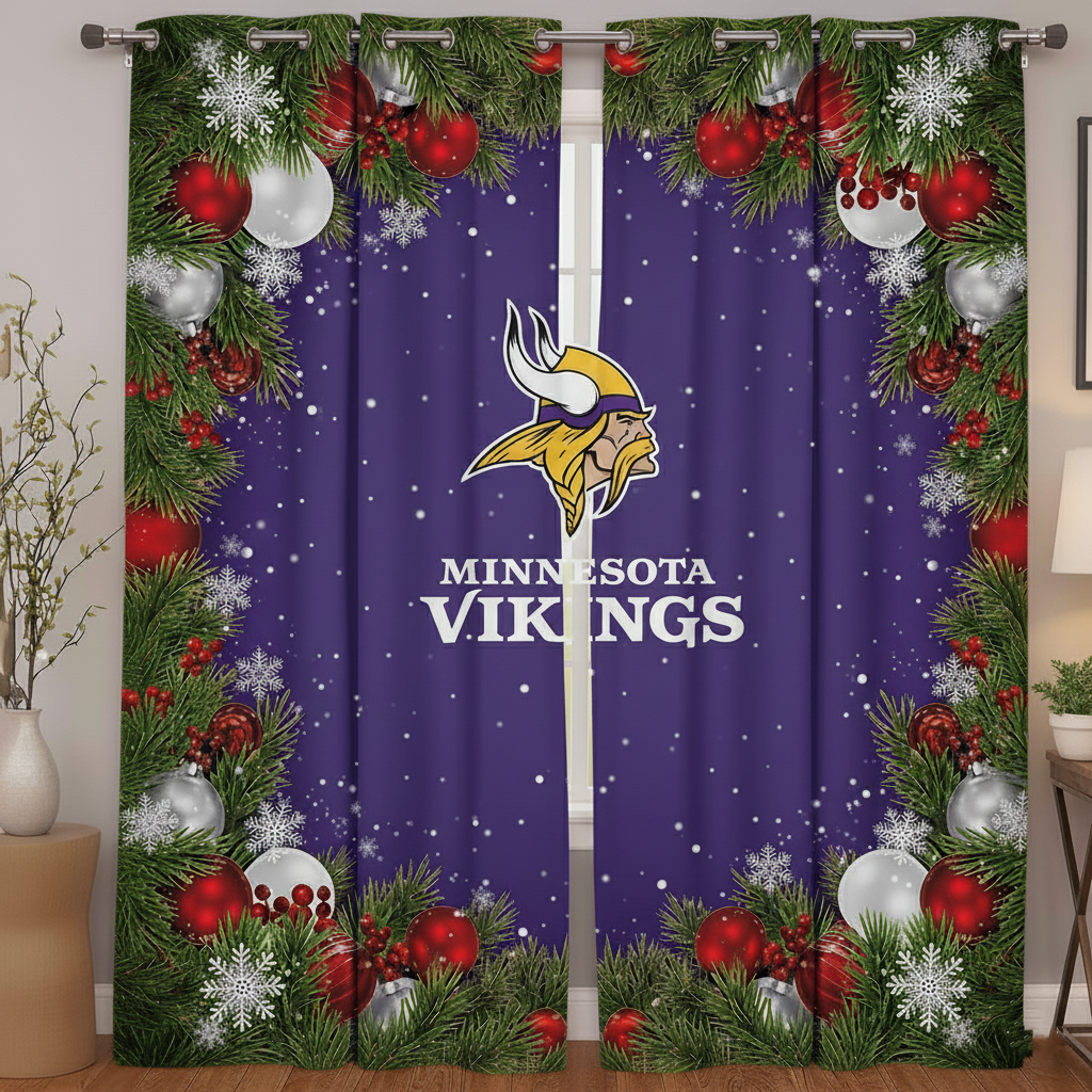 Christmas Window Curtains