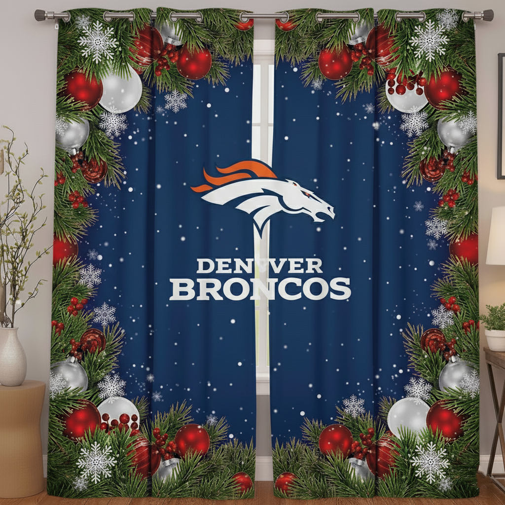 Christmas Window Curtains