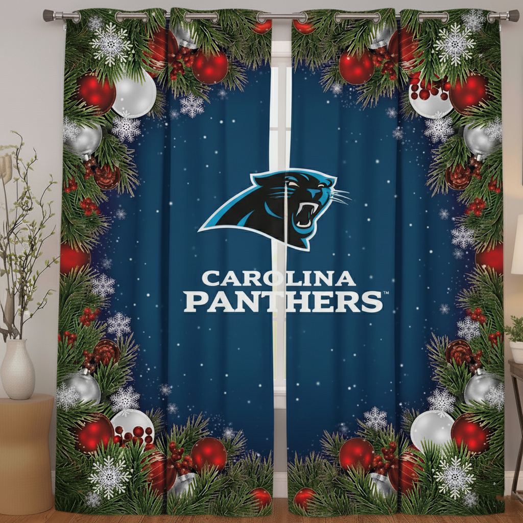 Christmas Window Curtains