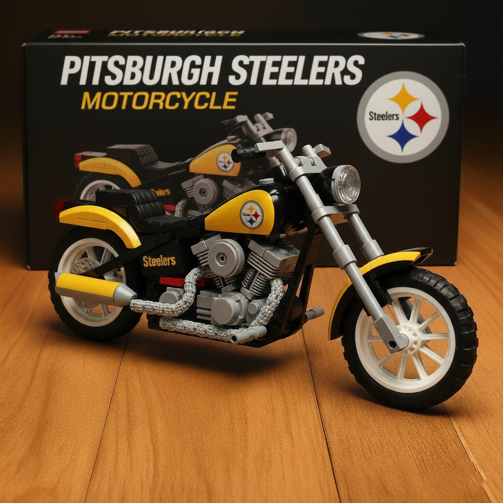 🔥Buy 2 Get 2 Free 🔥🏈NFL Team Lego Motorcycle