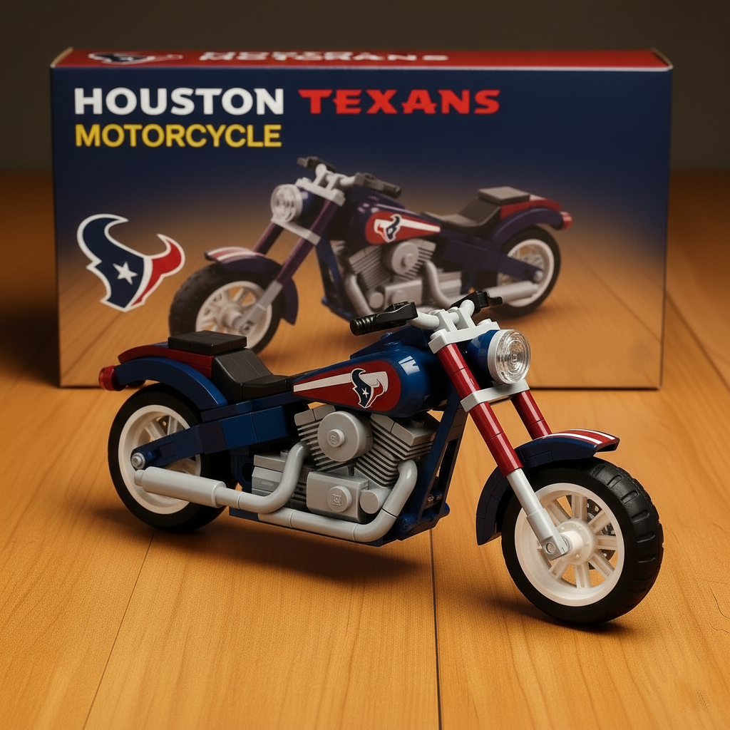 🔥Buy 2 Get 2 Free 🔥🏈NFL Team Lego Motorcycle
