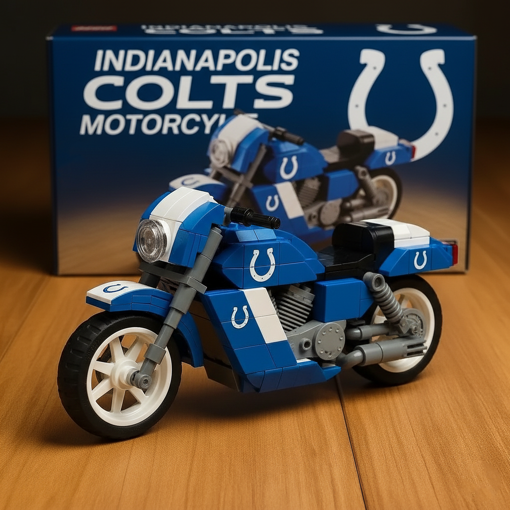 🔥Buy 2 Get 2 Free 🔥🏈NFL Team Lego Motorcycle