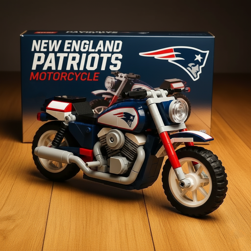 🔥Buy 2 Get 2 Free 🔥🏈NFL Team Lego Motorcycle