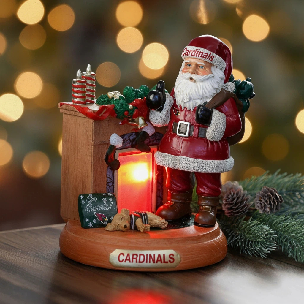 🏈NFL Team Santa Fireplace Figurine