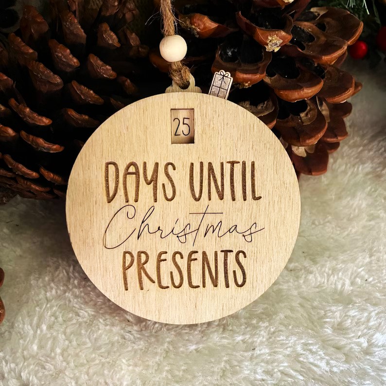🎄Christmas Countdown Sliding Ornament