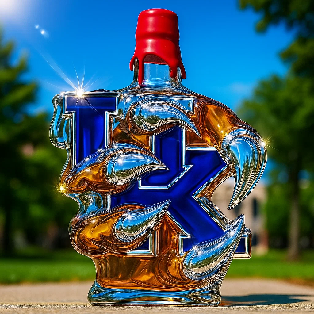 University of Kentucky Wildcats Collector's Edition Whiskey Bottle
