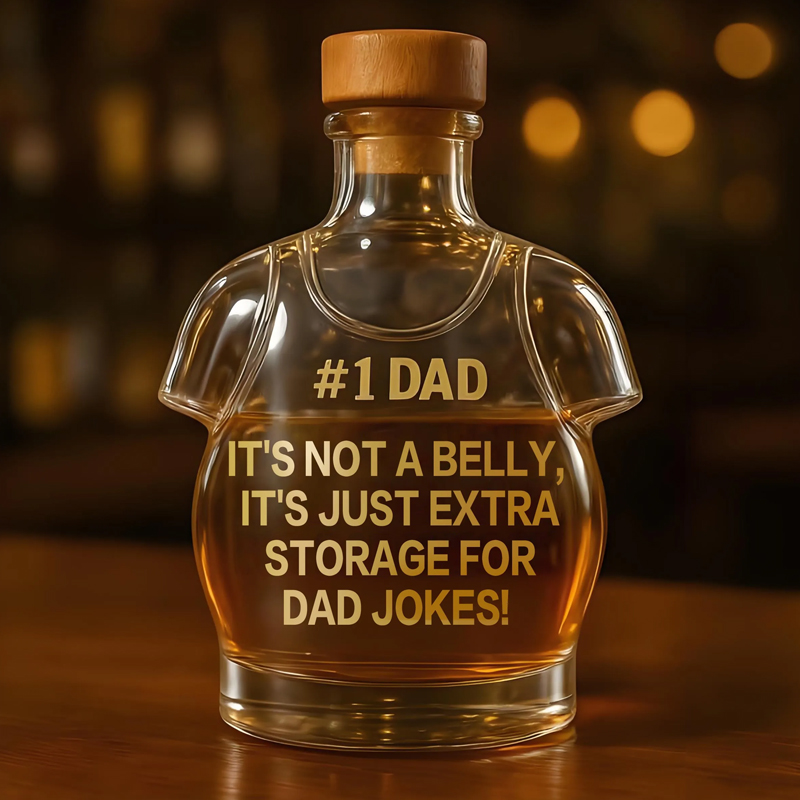 Daddy's Belly Whiskey Bottle