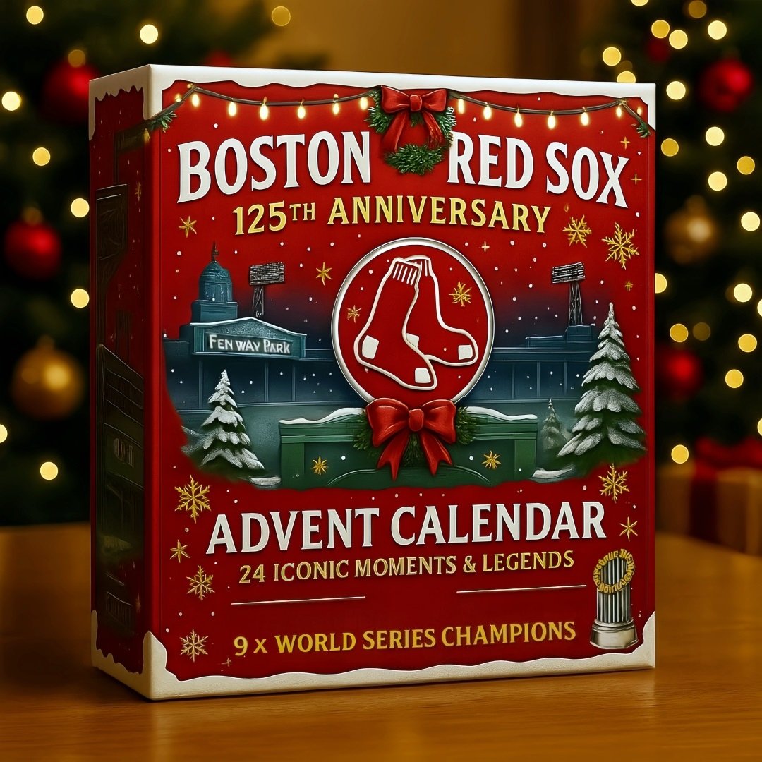 🔥Last Day 50% OFF -Boston Red Sox 125th Anniversary 2025 Advent Calendar