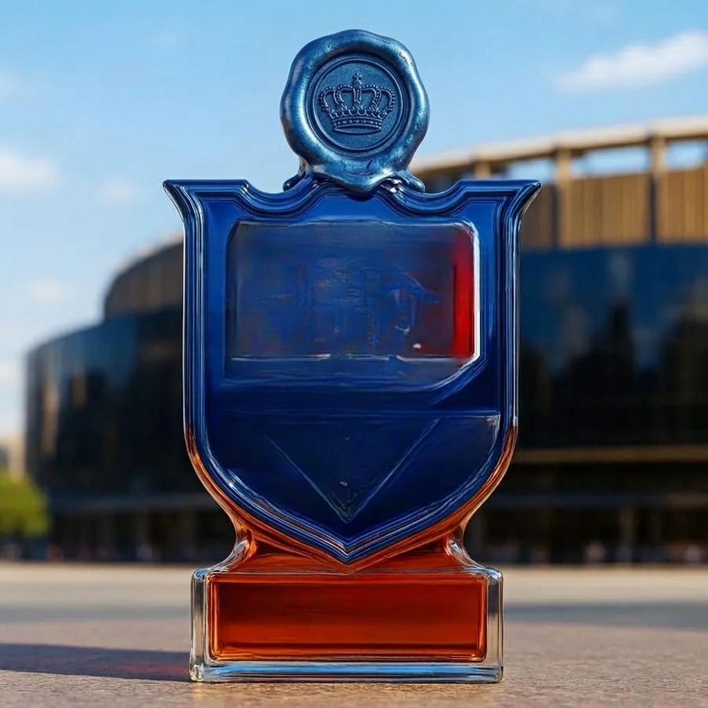 Vintage Ice Hockey Style 100th Anniversary Whiskey Decanter