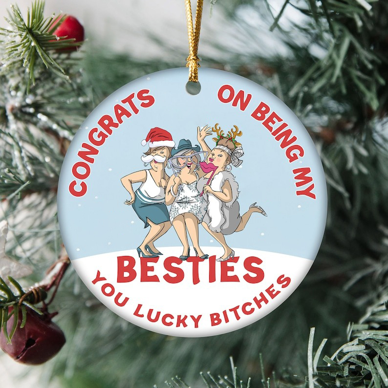 🤣2023 Funny Christmas Ceramics Ornament