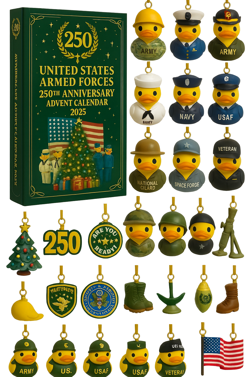 Honor 250 Years of Service — One Duck at a Time