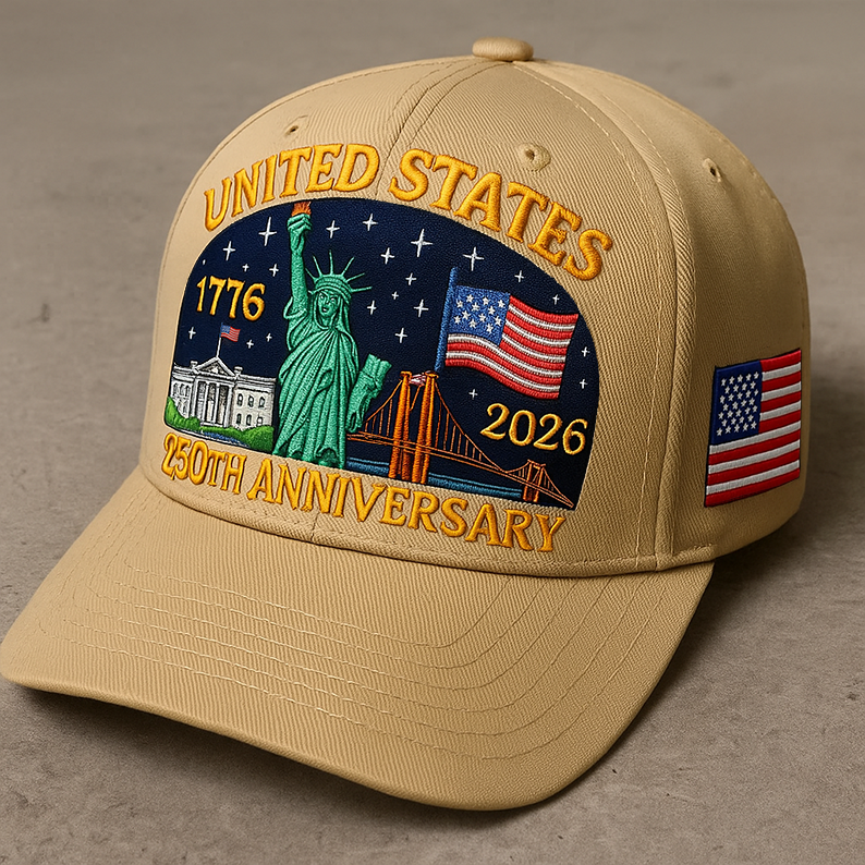 Eagle & Liberty – United States 250th Anniversary Hat