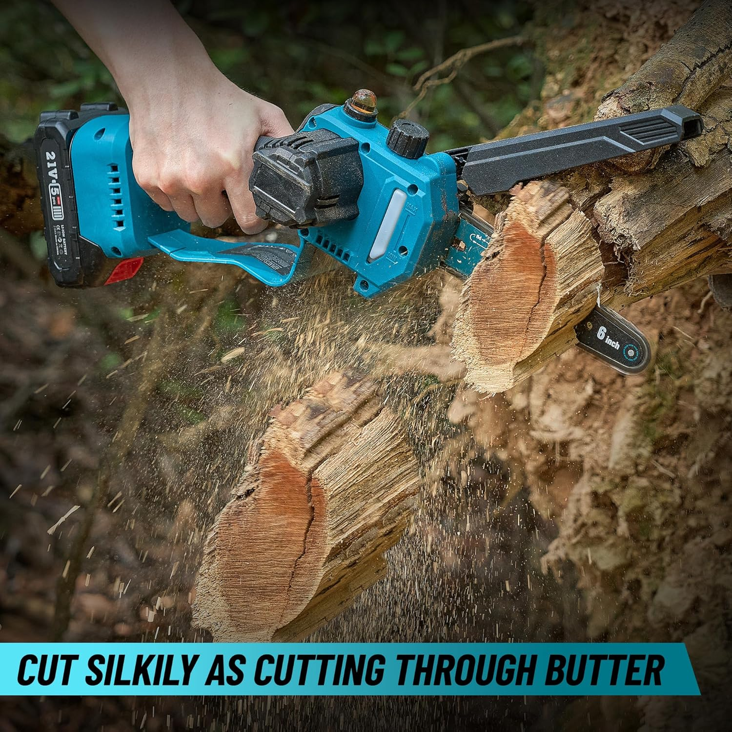 🔋2-in-1 Cordless Pole Saw and Mini Electric Saw✂️🪵 Buy 2 Get 4 Free