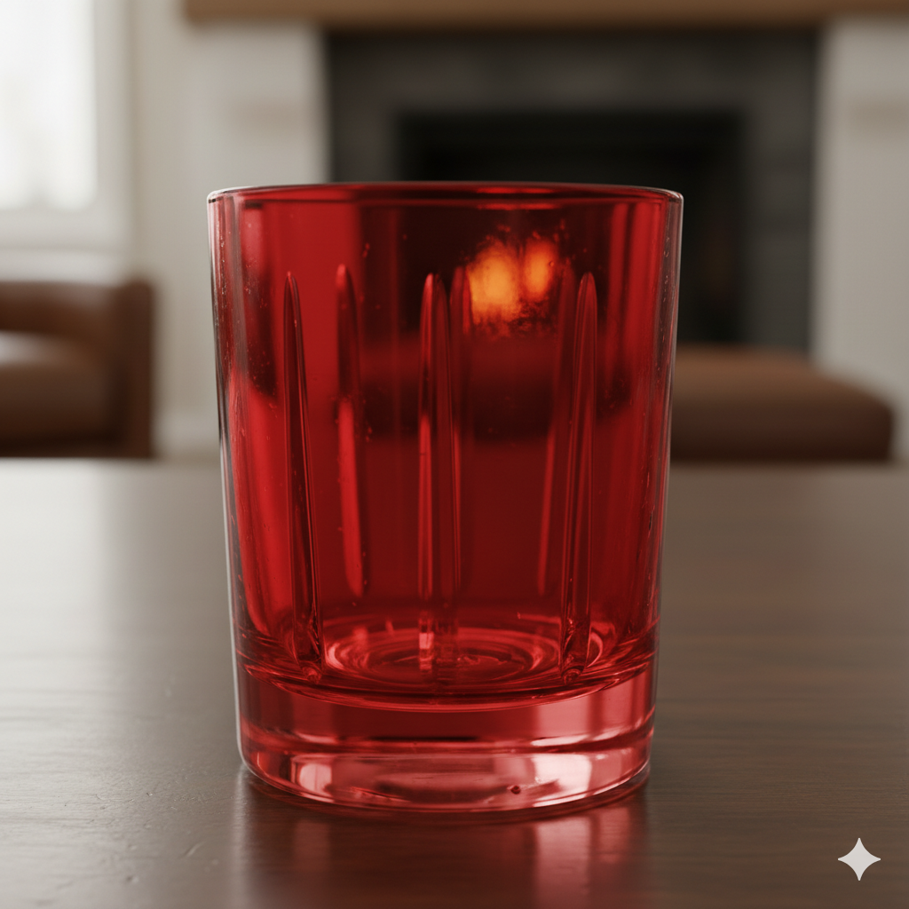 Premium Transparent Whiskey Glass