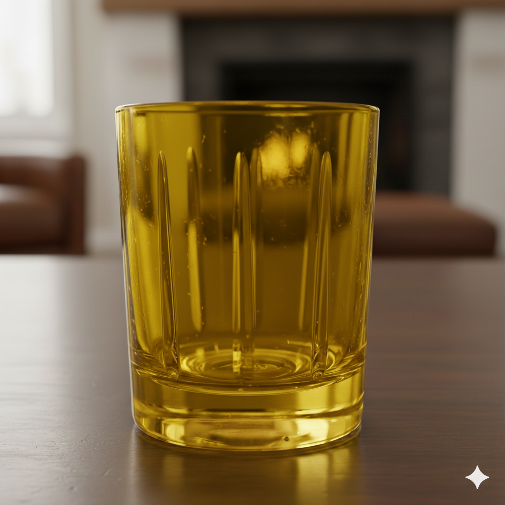 Premium Transparent Whiskey Glass