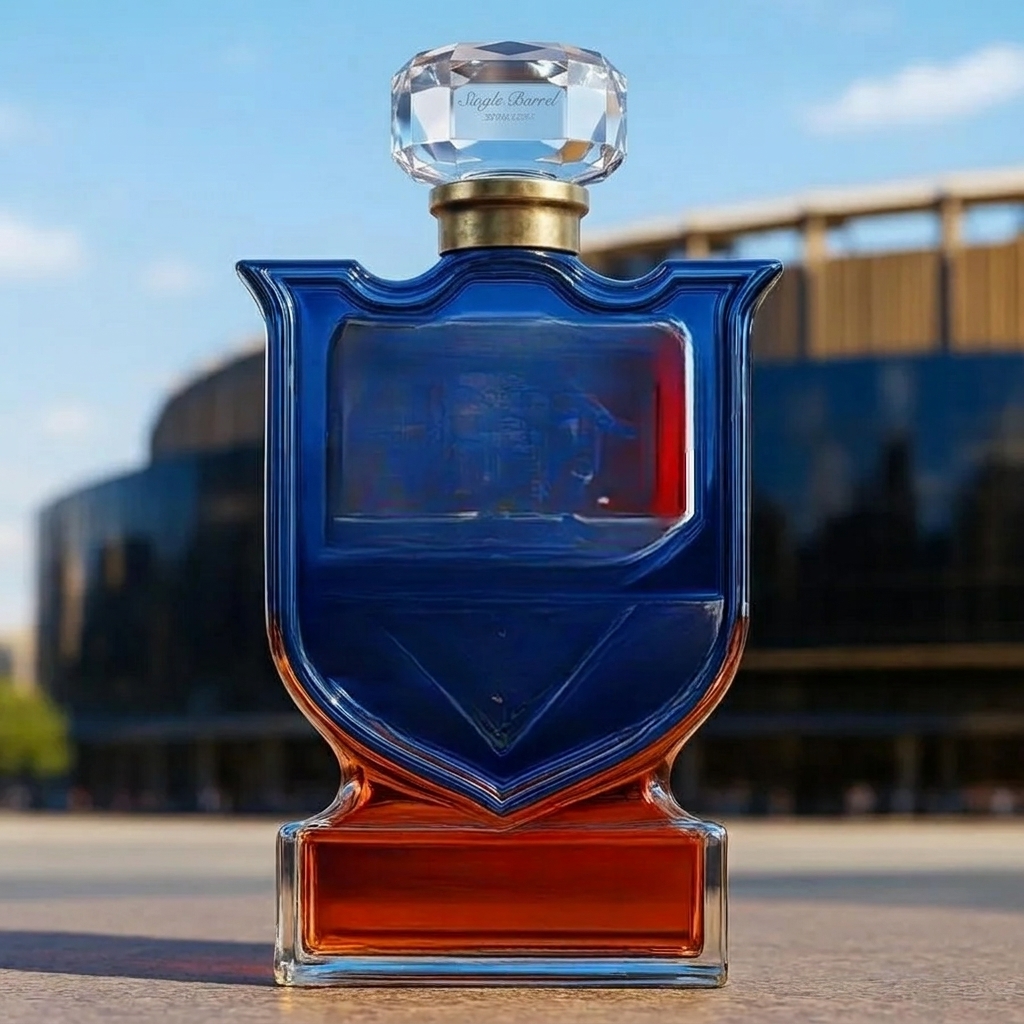 Vintage Ice Hockey Style 100th Anniversary Whiskey Decanter