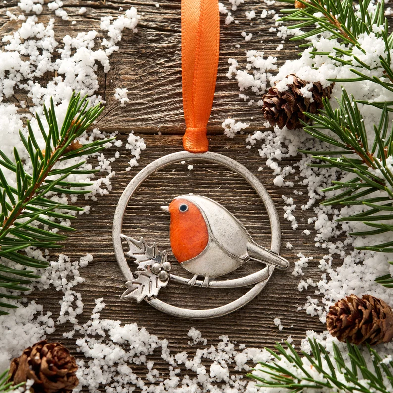 💖Cardinal Bird Christmas Tree Ornament